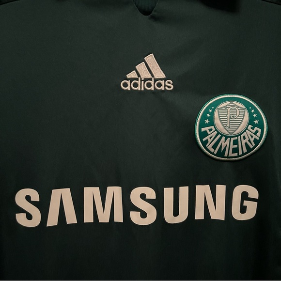 Adidas Palmeiras Green Soccer Football Jersey Size 14A Boys XL - Picture 2 of 11